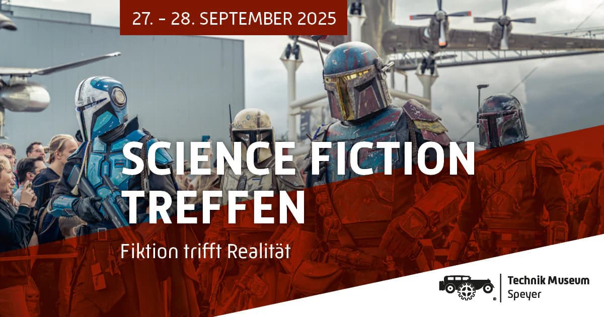 Auch 2025 gibt es ein großes Science-Fiction-Treffen in Speyer | PERRY ...