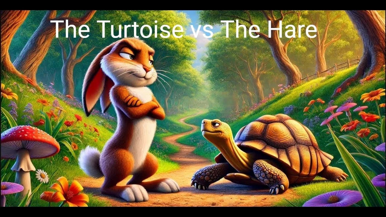 Slow and Steady Wins the Race: A Tortoise's Lesson - YouTube